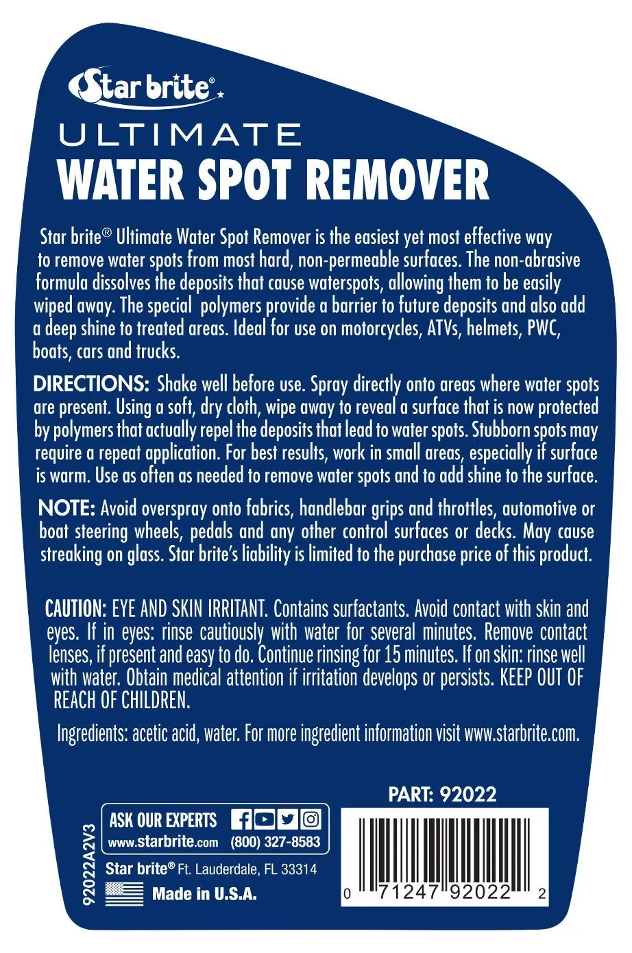 Ultimate Water Spot Remover 22